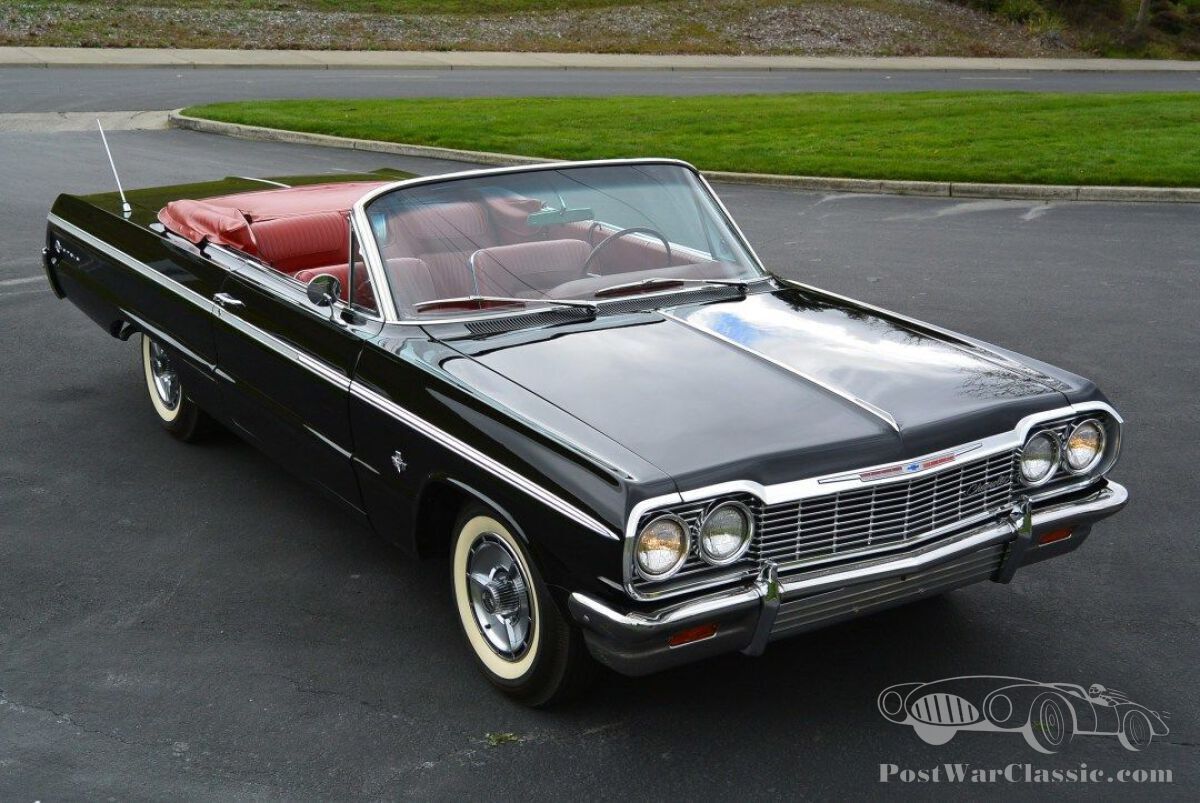 1964 Chevrolet Impala Ss 409 Convertible Interior 200839