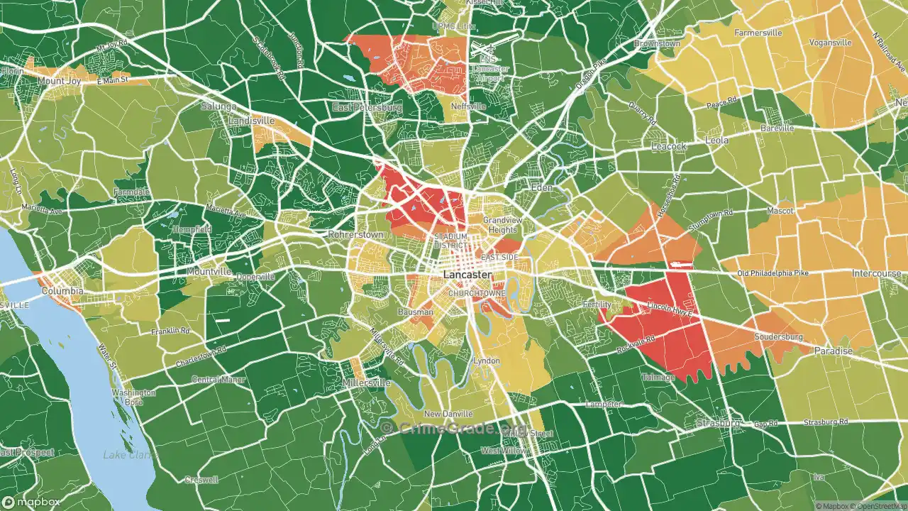 Lancaster Pa Safe: Low Crime Areas To Live